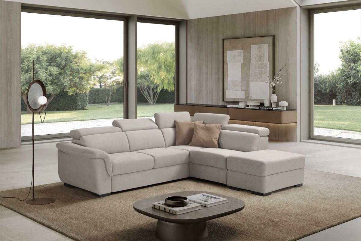 ANGEL - ANGOLO TERMINALE CON POUF CONTENITORE Immagine secondaria del prodotto