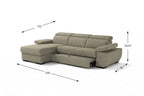 ANNA - CHAISE LONGUE FISSA