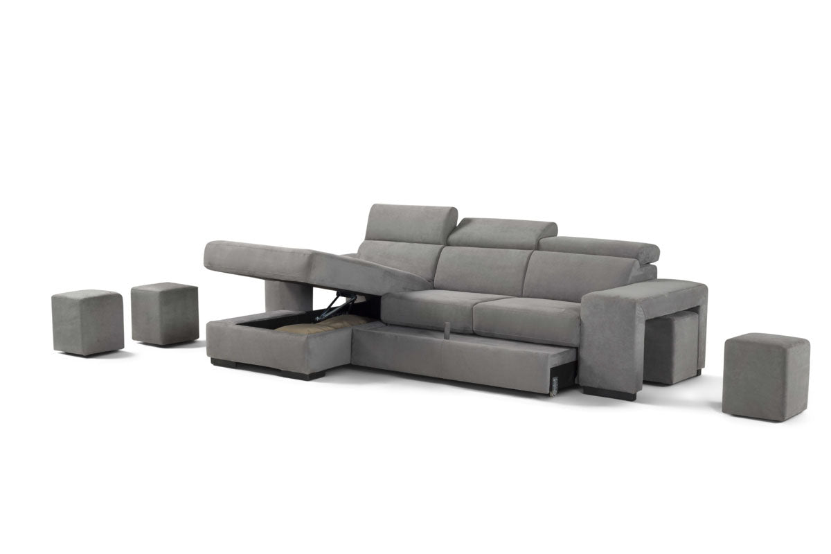 LORIS - CHAISE LONGUE CONTENITORE Immagine principale del prodotto