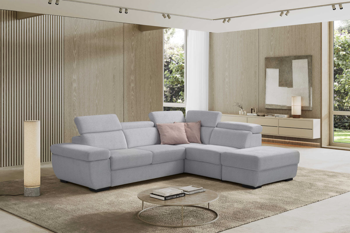 PEPPE - ANGOLO TERMINALE CON POUF CONTENITORE Immagine secondaria del prodotto